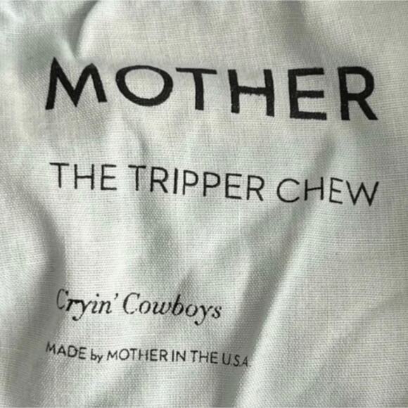 MOTHER‎ SUPERIOR Tripper Chew Cryin' Cowboys Distressed Button Fly Jeans Size 26 - Picture 9 of 10